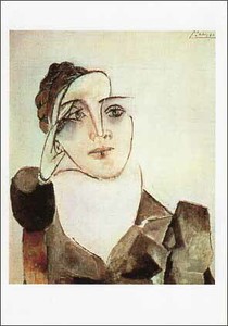 ポストカード アート ピカソ「ドラ・マールの肖像」