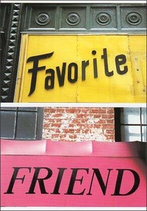 ポストカード カラー写真「Favorite FRIEND」