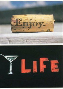 ポストカード カラー写真「Enjoy LIFE」