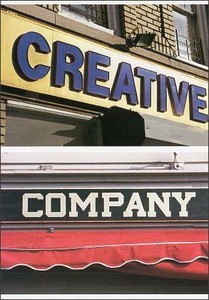 ポストカード カラー写真「CREATIVE COMPANY」