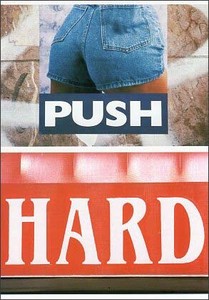 ポストカード カラー写真「PUSH HARD」