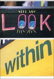 ポストカード カラー写真「LOOK within」