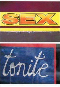 ポストカード カラー写真「SEX tonite」