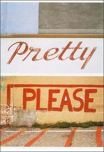 ポストカード カラー写真「Pretty PLEASE」