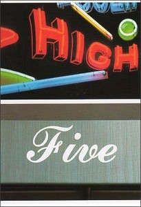 ポストカード カラー写真「HIGH Five」