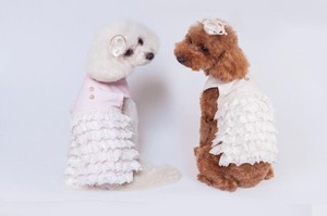Dog Clothes Lace Organic L Dog Spring/Summer