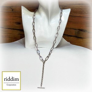Plain Chain Necklace/Pendant Necklace 2-way