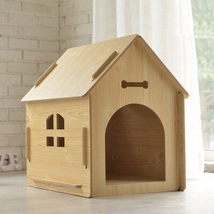 犬小屋/猫小屋 ペット屋 木製犬舎/猫舎 室内屋外犬舎/猫舎 DIY組み立て