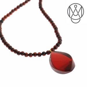 Amber Necklace Pendant Head Ruby Red Red Tear Drop 4 mm 4 AMBER