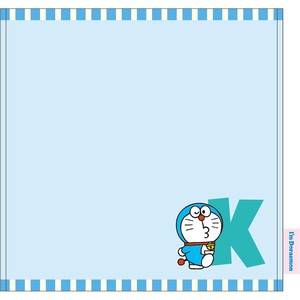 Doraemon Initial Towel