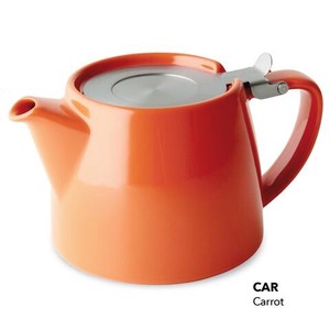 Stamp Tea Pot Tea Strainer Attached Car
