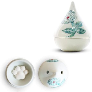 HASAMI Ware Made in Japan Aroma Diffuser 5 5 8 cm Cat Paw type Aroma Stone 5 Pcs Dahlia
