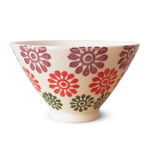 Hasami ware Rice Bowl Flower Small M Made in Japan