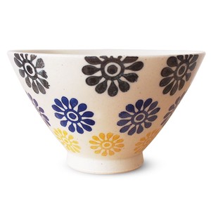 Hasami ware Rice Bowl Flower L size M Made in Japan
