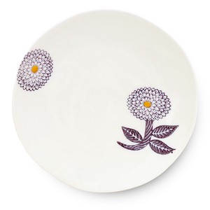 Hasami ware Main Plate Dahlia L size M Made in Japan