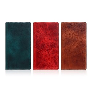 iPhone 12 Case Notebook Type Genuine Leather SLG Design