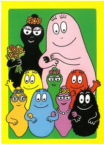 Postcard BARBAPAPA
