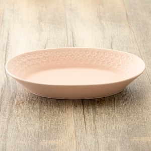 Main Dish Bowl Peach 26cm