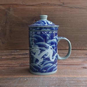 chinois Tea Strainer Attached Mug 2