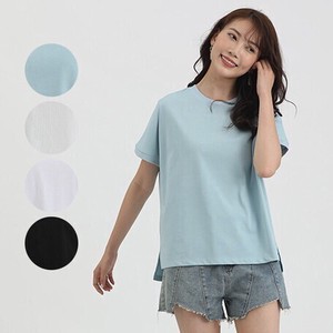 T-shirt Pullover T-Shirt High-Neck Ladies NEW