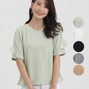 T-shirt Plain Color T-Shirt Stretch Ladies' Short-Sleeve NEW