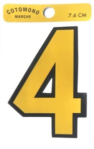 Number Sticker