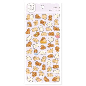 Stickers Toy Poodle Mame-Mame-Animal Sticker