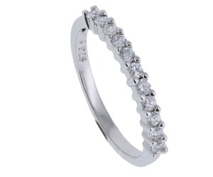 Silver-Based Glass Ring sliver