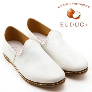 Shoes White Ethical Collection Genuine Leather Slip-On Shoes