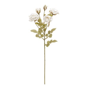 【セール品】MAGIQ　ブランシェローズ　ホワイト　　造花　バラ