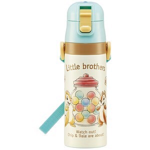 Water Bottle Skater Chip 'n Dale Compact Sweets