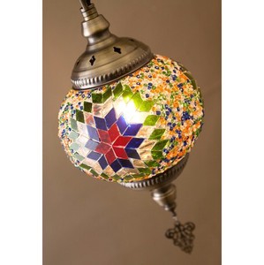 Akizuki Trading Mosaic Lamp Pendant Lamp LED Attached