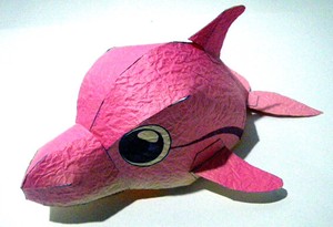 Education/Craft Pink Dolphin