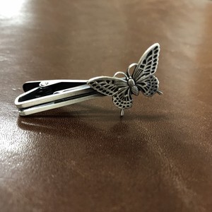 日本製 ネクタイピン タイバー　蝶 アゲハチョウ