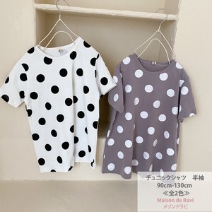 Tunic Shirt Short Sleeve 2 Colors 9 cm Children's Clothing Kids Girl