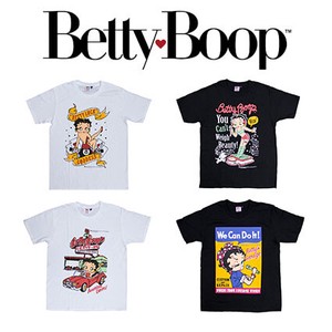 【Betty Boop】【ビッグプリント】 Betty Boop ベティブープ Tシャツ