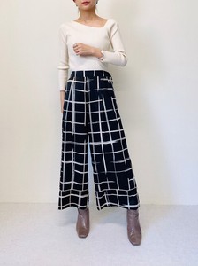 Full-Length Pant Pudding Wide Pants