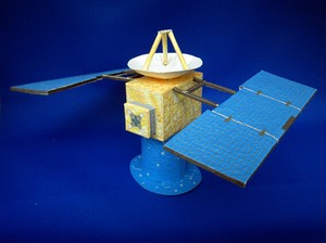 173　小型惑星探査機　ペーパークラフト型紙