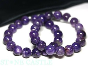 ☆高品質☆【天然石 ブレスレット】チャロアイト (3A) (約11.5〜12mm) 【天然石 パワーストーン】