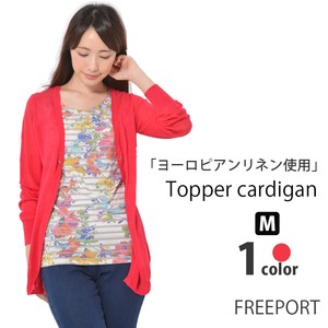 Cardigan Long Sleeves Tops Cardigan Sweater Ladies' M Stole