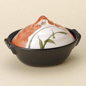 楕円（赤）グラタン鍋 日本製