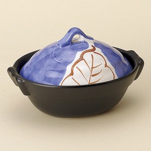 楕円（青）グラタン鍋 日本製