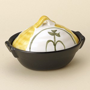 楕円（黄）グラタン鍋 日本製
