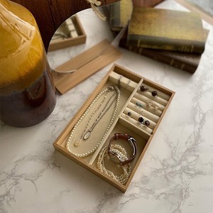 Jewelry Case Accessory Case Accessory Storage Wooden