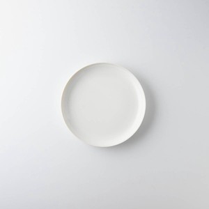 Miyama Cafe Plate Milky White MINO Ware