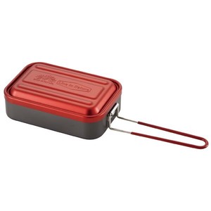 Supervision Attached Color Aluminium Mess tin 100 Red