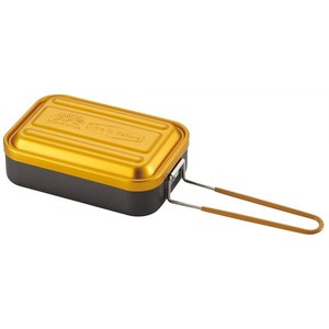 Supervision Attached Color Aluminium Mess tin 8 50 ml Yellow