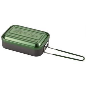 Supervision Attached Color Aluminium Mess tin Green