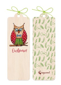 Little Natural Wood 100 Bookmark Bookmark