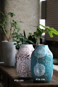 彩か｜Saika　フルール Chubby Vase　/花器/花瓶/フラワーベース